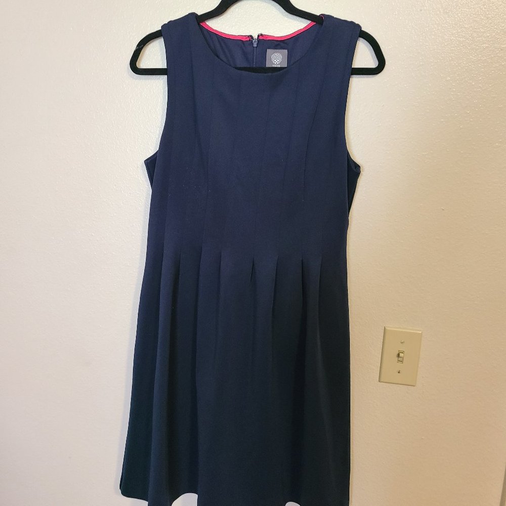 Vince Camuto Navy Blue Dress